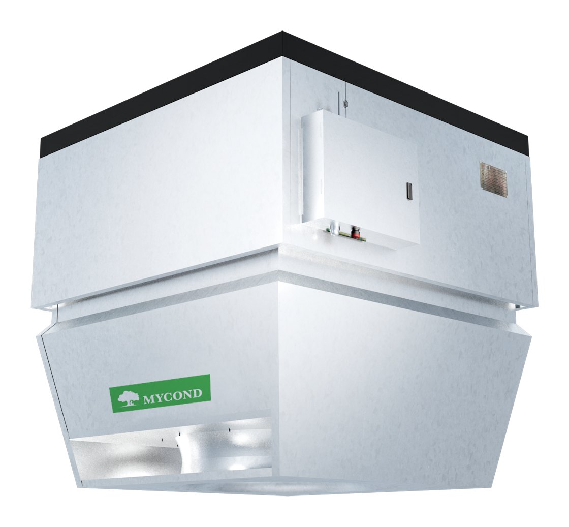 Mycond OXA-ED unit — electric heating