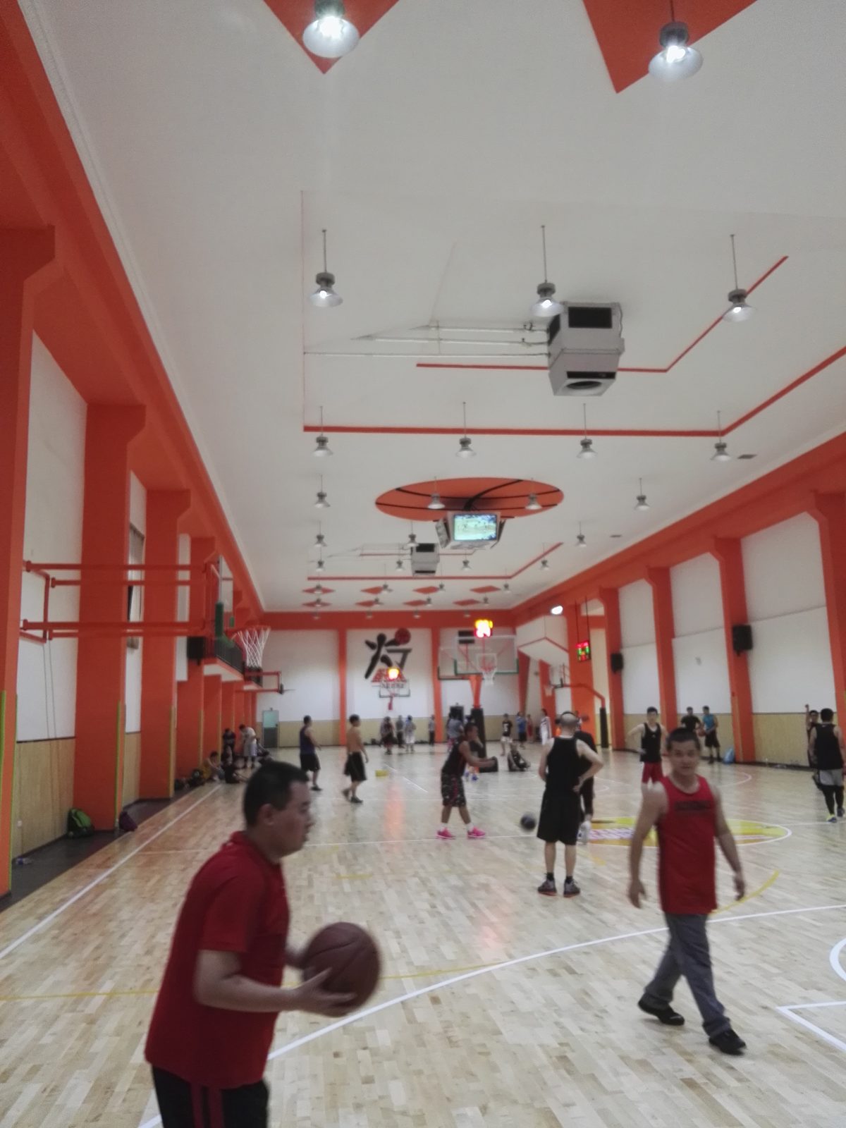 OXA climate units in a sports complex